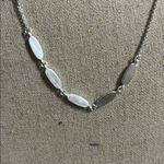 Kendra Scott  Fern Strand Collar Necklace Bright Silver Tone 16 inch Photo 2