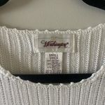 White Knit Tee Shirt Photo 1