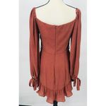 Saint + Secrets Brown Fit & Flare Midi Dress Photo 1