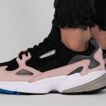 Adidas Pink Falcon Sneakers Size 9 Photo 0