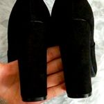 Steve Madden Black Rose Embroidered Over the Knee Faux Suede Boots Photo 5