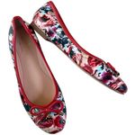 Kate Spade EUC  Willa Leather Flats Floral Size 6 Photo 0