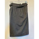 Maeve  Anthropologie Belted Pencil Skirt Size 0 Photo 1