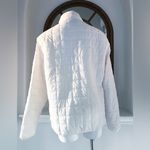 Microsoft Rainier PrimaLoft Eco Full Zip Jacket w/Concealed Stowaway Hood Size M White Size M Photo 4