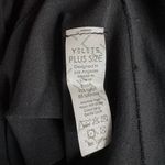 Yelete Elegant Black V-Neck reversible Women's Top Photo 3