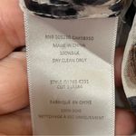 Equipment  Silk Shirt Womens Size Medium Brown Animal Print Long Sleeve Button Up Photo 7