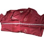 Lucky Brand Vintage  Womens Floral Top Large Y2K Grunge Boho Indie Stretch Casual Photo 10