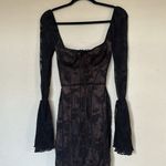 House Of CB ‘Delilah’ Black Long Sleeve Lace Maxi Dress NWOT Size S Photo 15