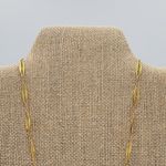 Trifari  Gold Tone Filigree Link Chain Necklace Western Victorian Jewelry Photo 5