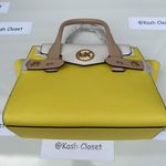 Michael Kors Sunshine Carmen Medium Flap Color Block Satchel Photo 5