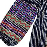 Velvet by Graham & Spencer Women's Lantern Embroidered Midi Dress S Photo 3