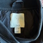 Joie  Quilted Black Bomber Jacket- Size XS Photo 5