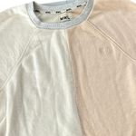 Madewell ‎ MWL crop Colorblock Sweatshirt Photo 3