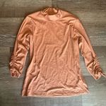 Columbia  long sleeve orange ribbed top Photo 1