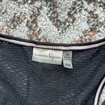 Nanette Lepore  Highland Workout Tank Black Pink Large Photo 3