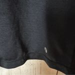 Xersion Athletic Sporty Black V Front Fitted Short Sleeve Tee Sz M Photo 5