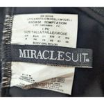 MiracleSuit  "Temptation" Plunge One-Piece Swimsuit, Size 8 Photo 1