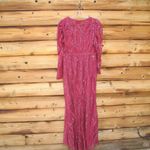 Mac Duggal $998  20349 Embellished Puff Sleeve V Neck Gown Photo 9