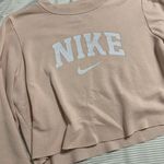 Nike Pink Crewneck Lightweight Sweatshirt Photo 0