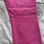 AGOLDE Vibrant Pink high rise ankle cropped slim skinny Jeans, size 25” Made USA Photo 15