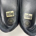 FitFlop  SuperBallerina Black Suede Tri Tassel Flat Slip On Shoes Size 10 Photo 3