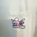 Vineyard Vines  Mint Apres Ski Lodge Champagne Whale Long Sleeve Shirt MEDIUM Photo 4