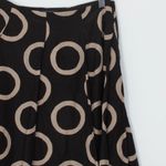 Banana Republic  Geometric A‎ Line Silk Blend Skirt Old Money Minimalist Size 4P Photo 1