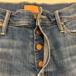 MOTHER Denim MOTHER The Vagabond Cuff Distressed Denim Shorts Size 25 Photo 14