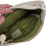 Brighton White Leather Laser Cut Floral Medallion Heart Charm Hobo Shoulder Bag Photo 7