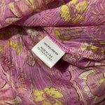 MISA Los Angeles  Pink Lillian Split Neck Floral Ruffle Mini Dress Size XS Photo 11