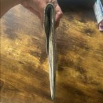 Rebecca Minkoff  Leo Leather Marble Grey Envelope Clutch Photo 6