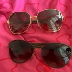 Jessica Simpson  Gold and Black Sunglasses Set Photo 0