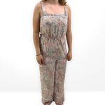 Sage The Label Multicolor Dotted Abstract Wide Strap Jumpsuit Photo 0