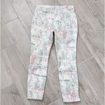 NYDJ NEW Ami Ankle Skinny Jeans Paisley Size 10 Photo 4