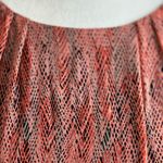 Ella Moss Sleeveless Red/Pink w Black Sequin Trim Size M Photo 3