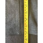 Free People  Womens Faux Suede Fitted Biker Shorts Size L XS Black Stretch‎ Photo 6