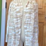 Lucky Brand Beige White Camo Cardigan Sweatshirt 7WD71032 $79.50 NWT S Photo 0