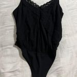 Abercrombie & Fitch Black Lace Top Bodysuit Photo 0