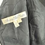 Vintage Marie St. Claire Black Lace Beaded Sheath Mini Dress Size 10 Photo 3