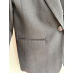 Pendleton  Petite 100% Wool Blazer Black Single Button‎ Lapel Collar Women Size 8 Photo 2