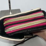 Betsey Johnson  Heart Quilted Love Letter Cross Body Bag Clutch Purse Double Zipp Photo 4