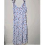 Abercrombie & Fitch  Floral Maxi Dress Ruffle High Low Wedding Guest Sz‎ XXLT NEW Photo 4