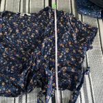 American Eagle  Floral 2 Piece Matching Set Crop Top Shorts‎ sz XS Bloomcore Boho Photo 8