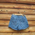 American Eagle Non Stretch Denim Mom Shorts Photo 4