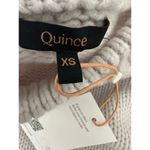 Quince Merino Wool Crew Neck Sweater/Silver Birch Size XS Photo 7