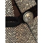 Howard Wolf Vintage Grey Tweed Knit Bolero Vest size 12 Gray Photo 7