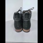 Sorel  Major Gray Lace-up Canvas Leather trim outdoor boots Women's size 7 Photo 3
