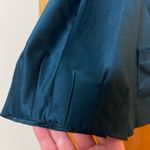 J.Jill Blazer Jacket Top Lantern Sleeve Peacock Blue Pleated Back NWT Medium Photo 7