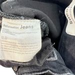 Reformation High Waist Skinny Jeans Destroyed Faded Black Denim Size 24 Photo 11