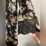 Maurice's Maurice’s black floral lace cardigan Photo 4